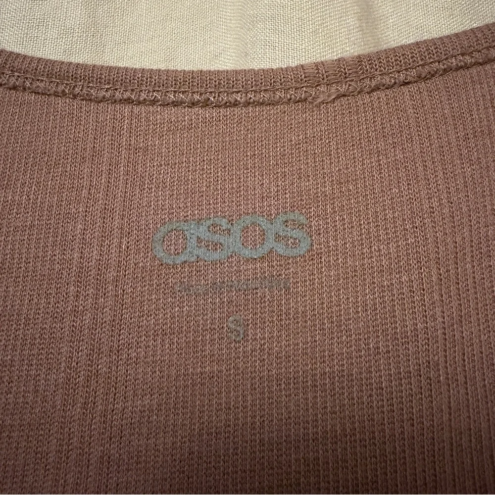 ASOS Rib Stripe Tank Top - Picture 4 of 5